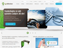 Tablet Screenshot of gpsmonitor.sk